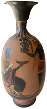 Vintage Etruscan Greco-Roman Vase Museum Reproduction 10 1/2 Inches tall picture