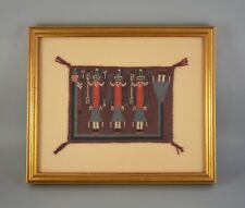 Miniature of Navajo Rainbow Yei in Needlepoint - Textile - Beautifully Framed picture