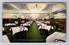 Salt Lake City UT-Utah, Shay's Cafeteria, Antique, Vintage c1913 Postcard picture
