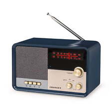 Tribute AM/FM Radio with Bluetooth Built-in Full-Range Speaker Analog Tuner 2024 picture