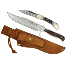 Puma SGB Bowie / Whitetail Commando Stag Outdoorsman Combo (2 Knife Set) picture