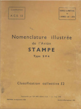 STAMPE SV4 Biplane illustrated Parts Manual archive plans etc.. PDF RARE 1948 picture