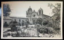 Vintage Postcard 1939-1950 San Carlos Mission, Carmel, California (CA) RPPC picture