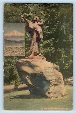 Portland Oregon OR Postcard In The Park View Soo Line Railroad Advertising picture