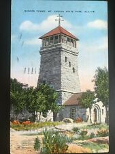 Vintage Postcard 1949 Bunker Tower Mt. Cheaha State Park Talladega Alabama (AL) picture
