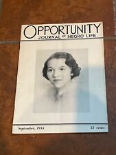 Opportunity Journal (Negro) Life Sept 1935 Beautiful Photography African Woman picture