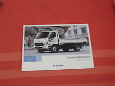 Hyundai HD 65/HD72/HD78 truck prospekt brochure 2011 picture