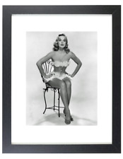 Hollywood Actress LESLIE PARRISH Classic Matted & Framed Picture Photo picture