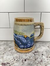 Vintage 1940s Canada Niagra Falls Souvenir Beer Stein Mug Made in Japan picture