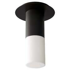 Oxygen Pilar 3-308-115 LED Cylinder Flush Mount Ceiling Light Fixture - Black picture