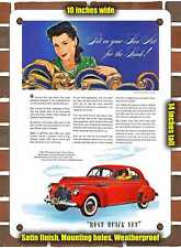 METAL SIGN - 1941 Buick Roadmaster Sedan Lion Act - 10x14 Inches picture