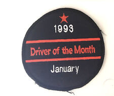 Schneider Transport  January 1993 driver of the month club patch 3-1/2 dia #2554 picture