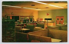 c1950s-60s~Towne Cafe~Price Utah UT~Diner~Fountain~Interior~Vintage Postcard picture