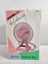 Holmes Air Fashion-Six Personal Fan (HAFF-6P) - 6 in, New in Box, Vintage, 1986 picture