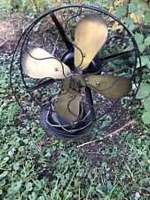 Vintage Early Robbins And Meyers Brass Table Fan Rare Original picture