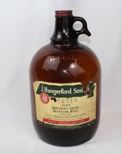 Vintage 1940s/50s J HUNGERFORD SMITH Soda Fountain GRAPE Syrup Jug Bottle w/ Lid picture