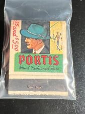 MATCHBOOK - PORTIS HATS - HAND FASHIONED HATS - UNSTRUCK BEAUTY picture