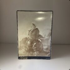 Huge CDV CABINET PHOTOGRAPH - QUEEN VICTORIA - 1897 - LAFAYETTE ANTIQUE 57CM picture