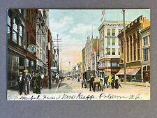 New Jersey NJ, Paterson, Busy Main Street, Tuck, Fairbanks Co., ca 1905 picture