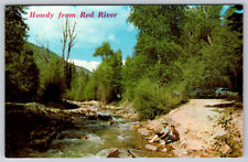 Red River New Mexico Howdy from Red River Postcard picture