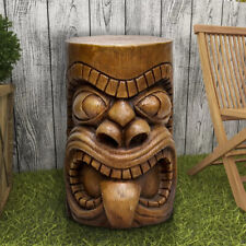 Hawaiian Outdoor&Indoor Tiki Statue Totem For Outside Patio Home Tiki Bar Decor picture