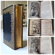 Old & rare illustrated French  prayerbook in beautiful binding - 1882 picture