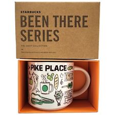 Starbucks Been There Series Pike Place Ceramic Coffee Cup Mug 14 oz. NEW W/BOX picture