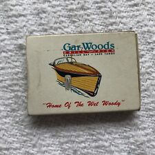Gar Woods Grill and Pier Carnelian Bay Lake Tahoe Restaurant Matchbox White Tips picture