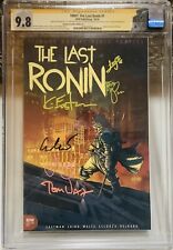 TMNT The Last Ronin #1 RI Edition B CGC 9.8 Special Label 6x Signed picture