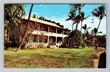 Kailua Kona HI-Hawaii, Hulihee Palace, Vintage Postcard picture