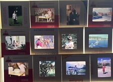 Vintage picture Slides Lot Of 12 Approximate Dates 50s - 70s People and Scenes picture