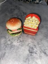 Burger and Fries Salt & Pepper Shakers picture