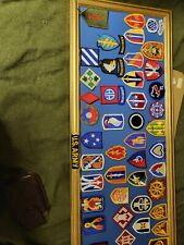US ARMY VIETNAM WAR COMBAT PATCH DISPLAY ( All New / Official Issued) picture