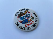 Ringling Brothers and Barnum and Bailey Circus Vintage Button Pin picture