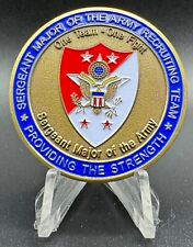 SMA Sergeant Major of the Army Operation Smart Authentic Military Challenge Coin picture