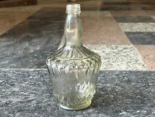 1930's OLD VINTAGE CRYSTAL CLEAR CUT GLASS BOTTLE ZANDU REGD NO.143655 picture