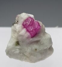 4.40Ct Beautiful Natura Color Ruby With Pyrite Double terminated crystal picture
