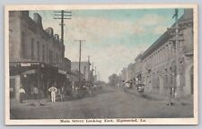 Postcard Hammond Louisiana Main Street Looking East picture