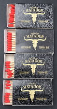 4 - The Matador Restaurant Tequila Bar Tacoma WA Washington Matchbook Matchbox picture