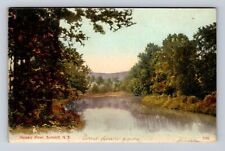 Summit NJ-New Jersey, Passaic River, Antique, Vintage c1908 Souvenir Postcard picture