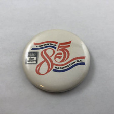 Vintage BEST WESTERN 1985 CONVENTION WASHINGTON D.C. Promo Button Pinback picture