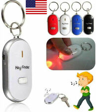 LED Key Finder Locator Find Lost Key Keychain Whistle Sound Key Holder Ring picture