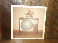 Sale is for a Circa 1960's Snapshot- Vintage Eames Era TV picture
