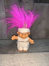 Vintage Norfin Troll RARE native medicine man indian tribal picture