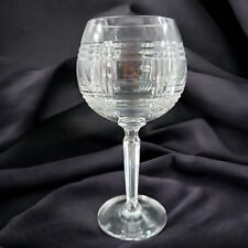 Ralph Lauren Glen Plaid Round Goblet Round Top Thick Heavy Single Glass Cup picture