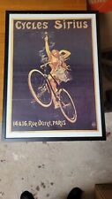 Mounted Vintage  CYCLES SIRIUS ~ LADY & THE BRIGHTEST STAR 27.5