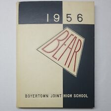 Bear Yearbook 1956 Boyerstown Joint High School BJHS PA Pennsylvania Annual picture