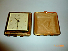 Vintage Seth Thomas Travel Alarm Clock Germany Made Working picture