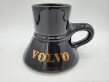 Vintage Volvo Travel Mug Black with Gold Logo 4