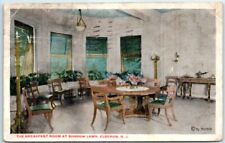 Postcard - The Breakfast Room At Shadow Lawn, Elebron - Long Branch, New Jersey picture